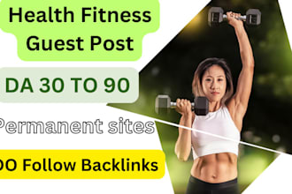do high da fitness guest post with high authority backlinks