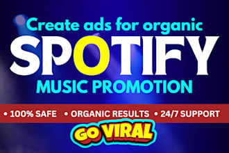 create ads to promote your spotify music
