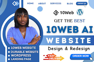 10web website, 10web wordpress website, weebly, ecommerce, durable landing page