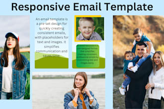 design mailchimp email template newsletter