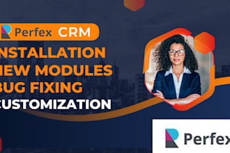 fix, install, customize perfex suitecrm sugarcrm vtiger dolibarr civicrm espocrm