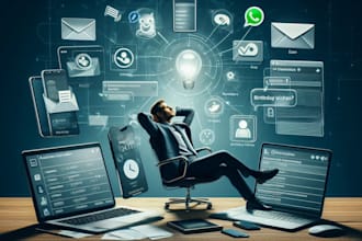 automate email whatsapp and SMS tasks invoices reminders one click