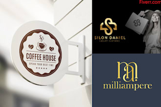 do design luxury fashion logo and social media kit