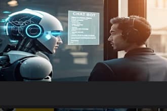 develop ai chatgpt mobile app or ai saas app ai chatbot
