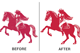 redraw logo, transparent, recreate or image tracing
