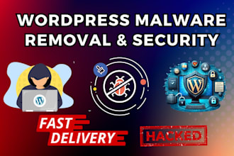do wordpress malware removal, remove virus with security
