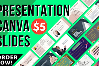 design powerpoint PPT presentation, canva and google slides