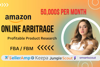 do amazon online arbitrage product research