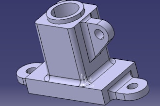 design 3d models in catia v5 and solidworks