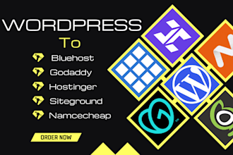 update wordpress website on bluehost, godaddy, hostinger, namecheap, siteground