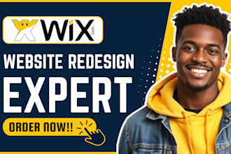 redesign wix website update wix website clone revamp wix website redesign wix