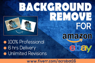 remove the background of your photos for ecommerce