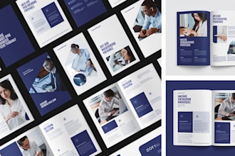 design professional white paper and crypto white paper