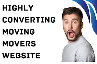design moving movers transfer trucking freight shipping moving company website