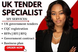 win uk tender healthcare tender government contract cqc registration rfp rfi rfq