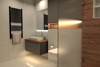 do bathroom design in 3d and render