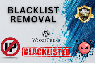 blacklist remove, fix browser red warning and malware removal