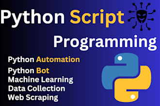 python programming automation script ml java r data collection website scraping