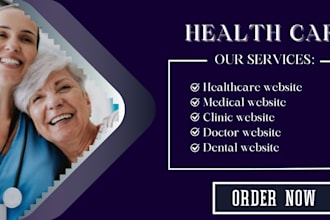 health care healthcare website medical website clinic website dental website