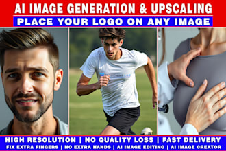 be your ai image generator, create real human ai photo, ai image editing
