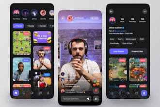 develop live streaming app, live streaming website, video streaming app