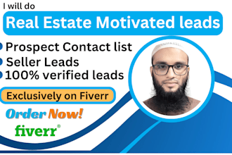 do real estate motivated seller leads, prospect contact list