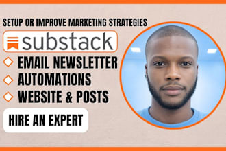 setup substack email newsletter substack post template substack email marketing