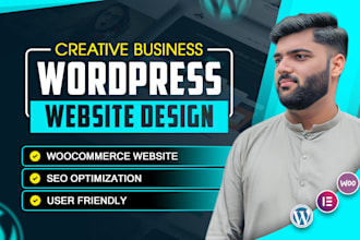 be elementor expert for business website or develop wordpress elementor website