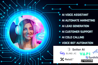do ai cold calling, voice caller agent automation with vapi, bland or synthflow