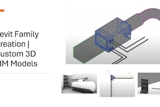 create professional revit families and custom 3d bim models