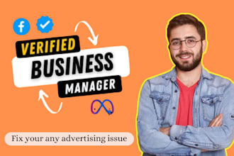 create fresh verified fb business manager and ads account