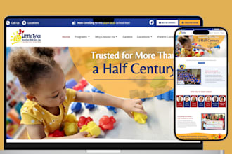 design babysitting daycare website childcare website nanny home care website