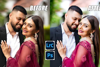 cull, edit, and retouch your wedding photos in lightroom