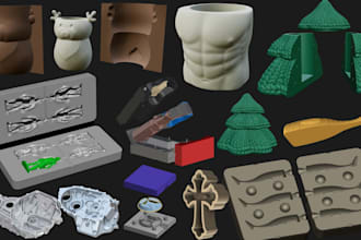 create silicone mold design plastic mold injection mold cad sheet metal 3d toy