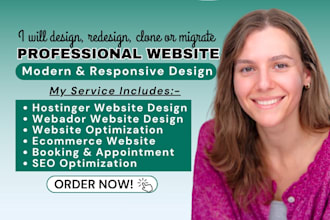 do hostinger webador godady framer hubspot jimdo bandzoggle website design SEO