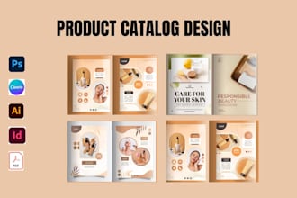 design product catalog brochure catalogue sell sheet lookbook magazine flyer