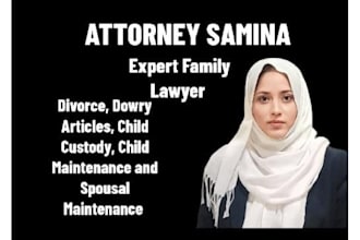 write plaints and written statement for any family law cases