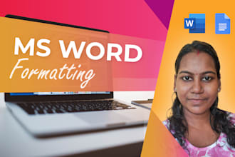 design and format your word document
