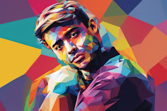 create your photo into awesome wpap pop art