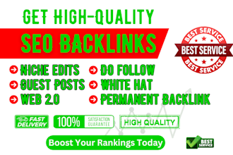 boost your rankings with quality niche edits, contextual authority SEO backlinks