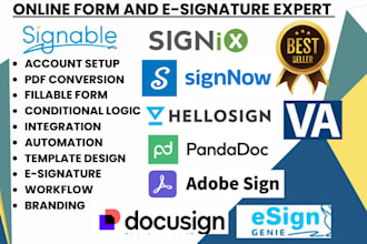 create fillable interactive pdf design docusign pandadoc adobe sign jotform