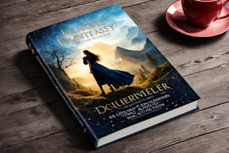 do fantasy book cover, romance book cover