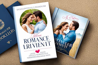 design professional romance book cover