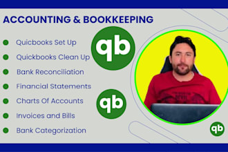 do setup catchup cleanup and bookkeeping in quickbooks