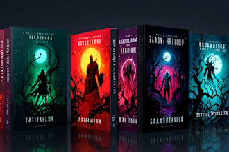 design book covers for your fantasy, sci fi, horror etc books