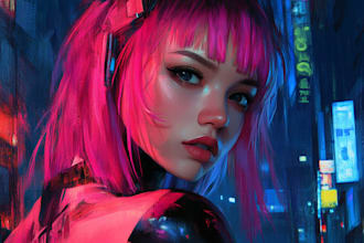 making anime, mecha, pop art ,fan art