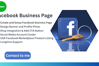 do create facebook business and shop page setup social media