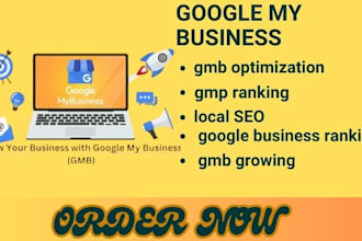 do gmb optimization, gmp ranking local SEO  to increase google business ranking