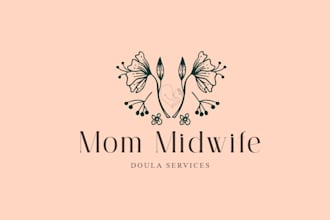 design midwife doula logo