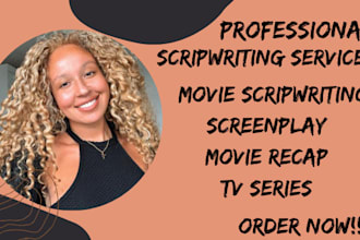 blockbuster movie script video script screenplay feature TV series film script